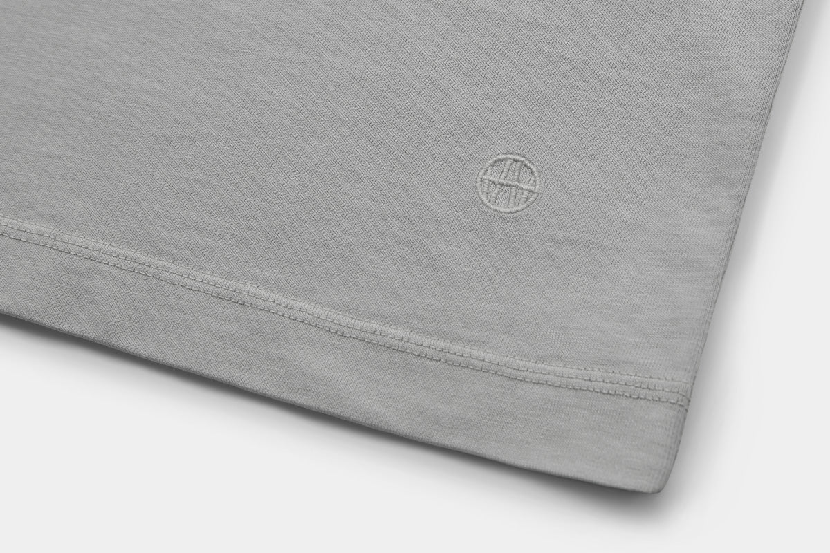 250 g/m Pre-Shrunk Organic Cotton. Finished With Embroidered Monogram.