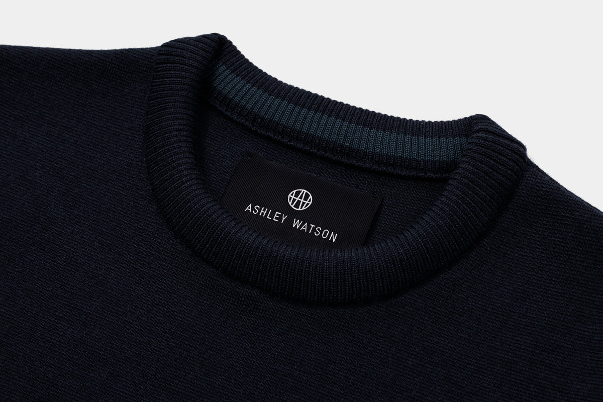 Premium Italian Merino Wool is knitted in a dense half milano knit to trap heat.