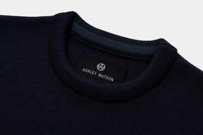Premium Italian Merino Wool is knitted in a dense half milano knit to trap heat.