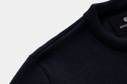 Warm without the bulk. The Cardington Knit is designed to pack easily.