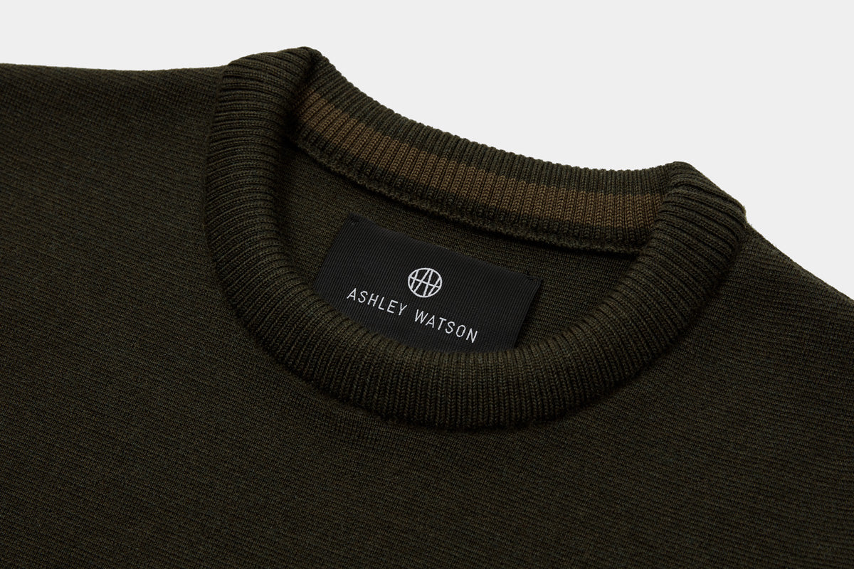 Premium Italian Merino Wool is knitted in a dense half milano knit to trap heat.
