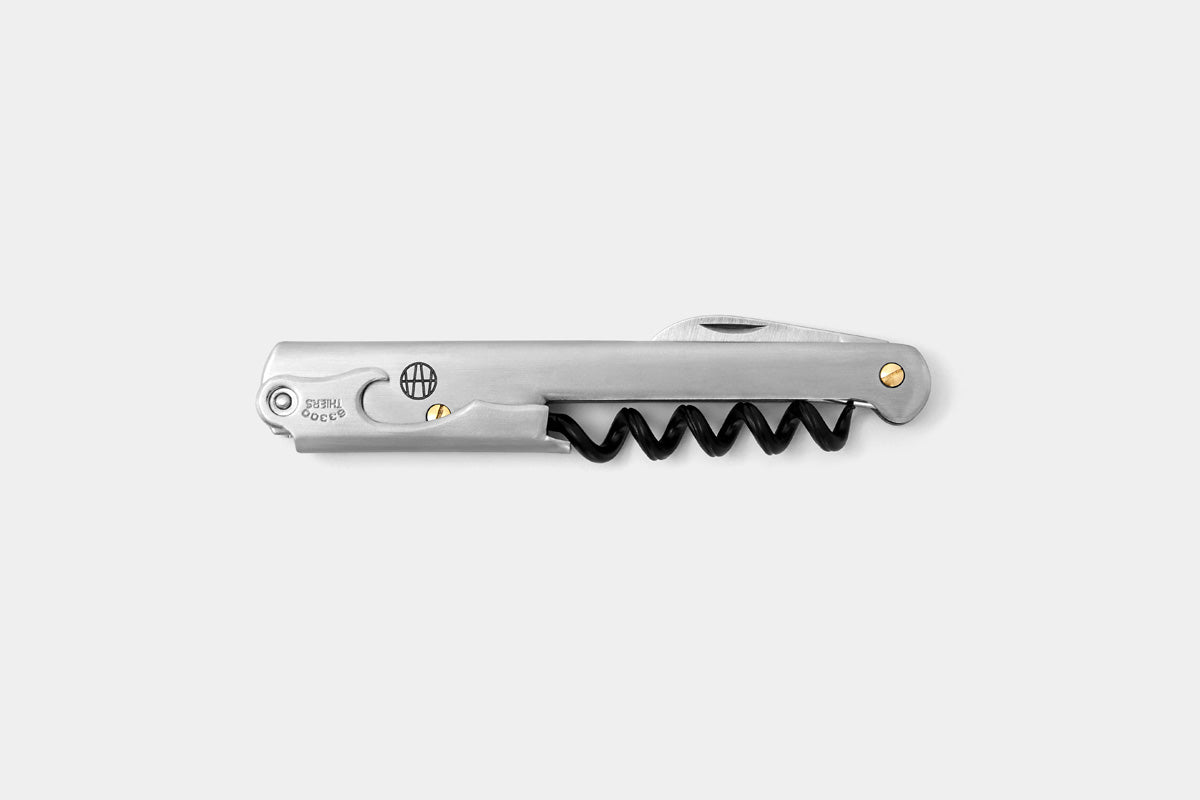 Brass screws make maintenance easy and allow parts to be replaced (although, it's unlikely you'll ever need to).