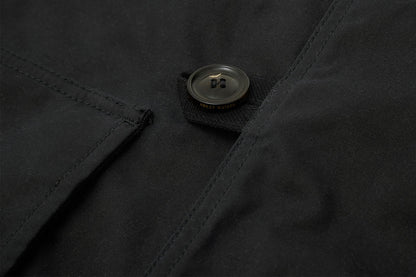 Large horn buttons - open jacket while wearing gloves.