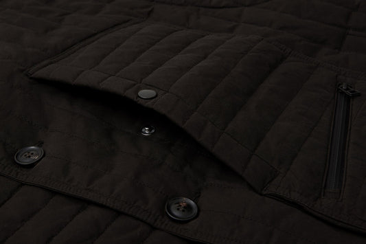 Asymmetric drop pocket - perfect for stashing things when on the move.