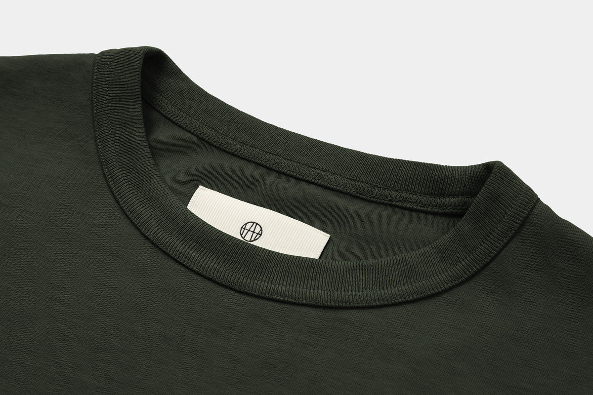 The Neckline Is Bound In A Heavyweight Rib, It Will Never Lose Shape.