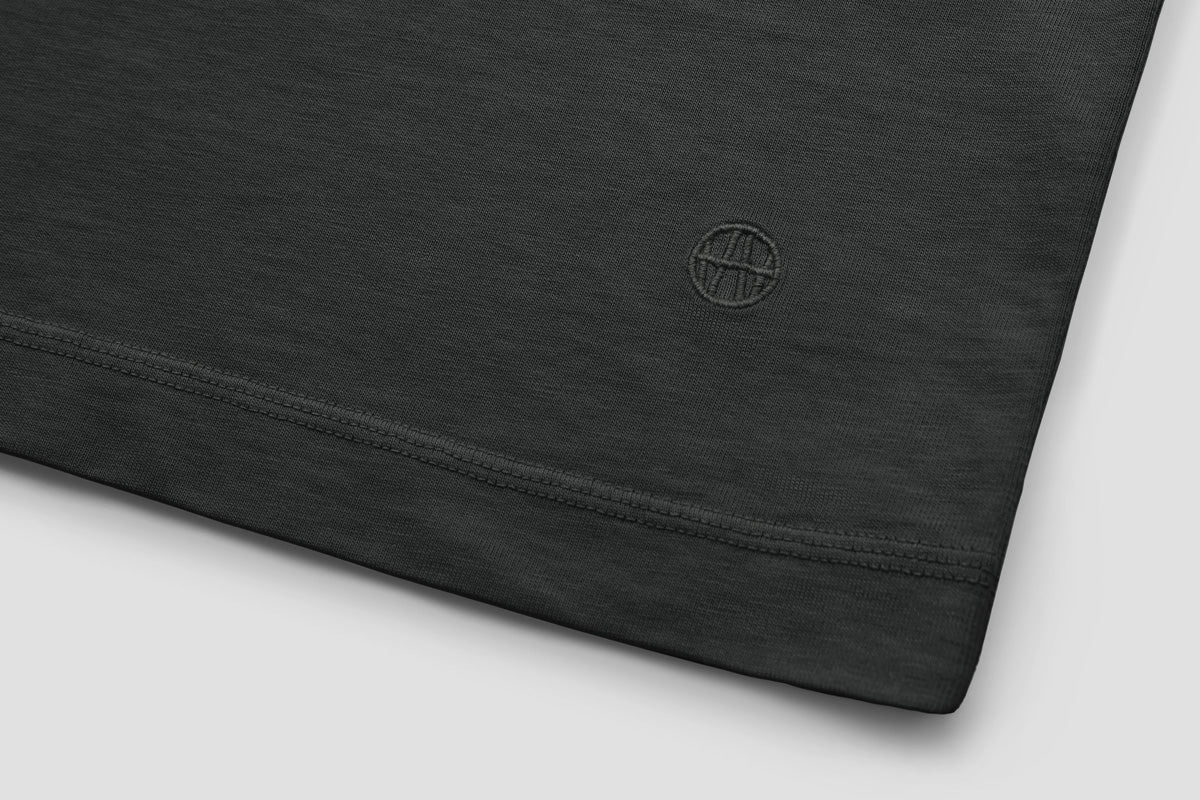 270 g/m Pre-Shrunk Organic Cotton, Finished With Our Signature Embroidered Monogram.