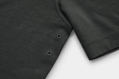 Two Embroidered Vents Under Each Arm Allow Air To Circulate.