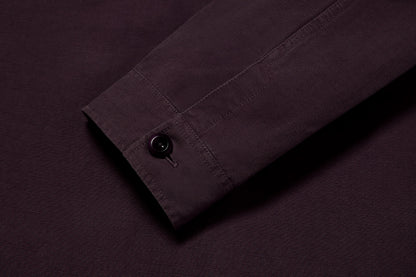 To give character, each garment is overdyed. Premium corozo buttons are finished a shade darker.
